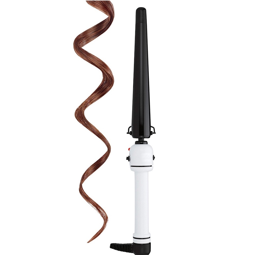 Hot Tools NanoCeramic Tapered Curling Wand 1 1/4”